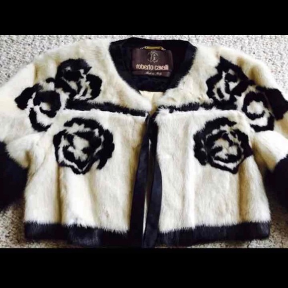 Roberto Cavalli fox fur jacket. size M - Picture 2 of 4